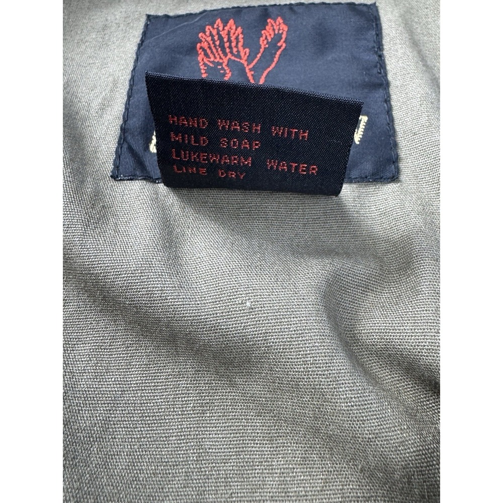 Eagle Claw S/M Fishing Vest Men Olive Green Lambskin Patch Pockets - Picture 9 of 9